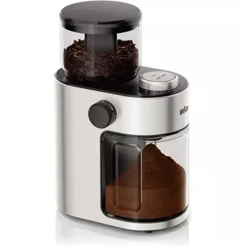 Braun Электрическая кофемолка Braun Household FreshSet KG7070 / 110 Вт / 15 настроек помола / 220 г
