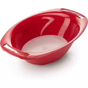 Brner Миска-сито 38,5 х 23 см, красная Power L Brner