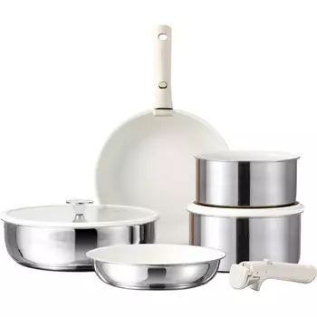 CAROTE Набор кухонной посуды из нержавеющей стали 9 предметов CAROTE