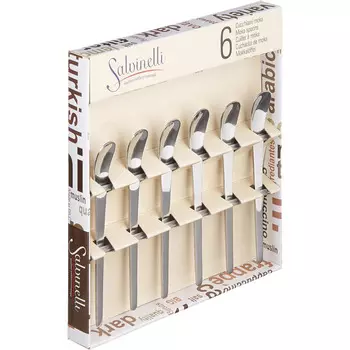 Cilio Набор ложек для кофе 6 предметов Goccia Cilio