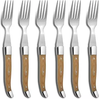 Comas Набор из 6 вилок для стейка Comas Alps Chuleteros HQ, нержавеющая сталь