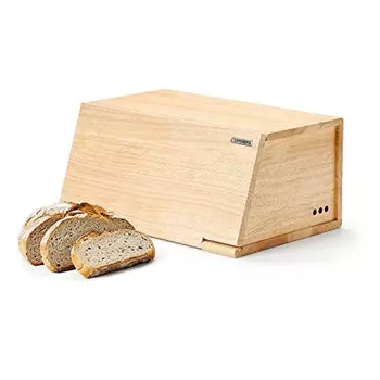 Continenta Хлебница с разделочной доской, каучуковое дерево 40 х 26 см Continenta