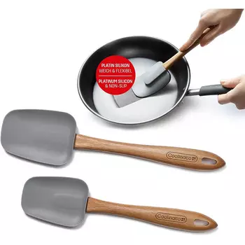 Coolinato Набор силиконовых лопаток 25 см, 29 см, 2 предмета Coolinato