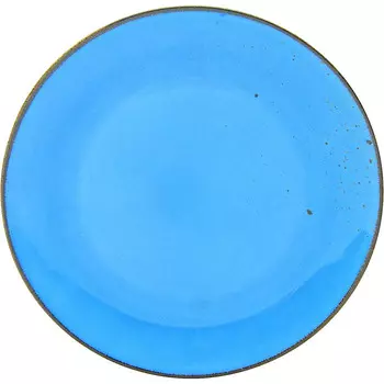 CreaTable Набор тарелок из керамогранита 27 см, 6 предметов Nature Collection Blue 22060 CreaTable