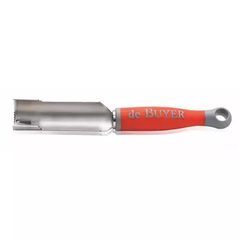 De Buyer Нож десертный для удаления сердцевины, красный De Buyer