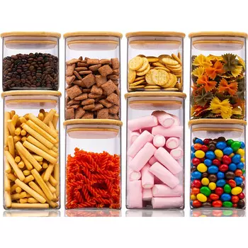 Deco Haus Набор банок для хранения 8 предметов Deco Haus