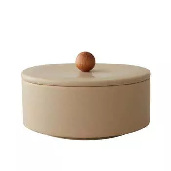 Design Letters Банка для хранения 12 х 8 см Beige Treasure Design Letters