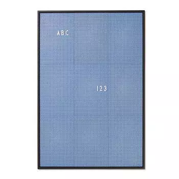 Design Letters Доска 59,4x42 см синяя Message Board Design Letters