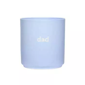 Design Letters Кружка "Dad" 0,25 л Dusty Blue Favourite Design Letters