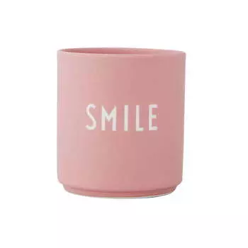 Design Letters Кружка "Smile" 0,25 л Old Rose Favourite Design Letters
