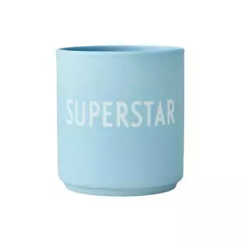 Design Letters Кружка "Superstar" 0,25 л Light Blue Favourite Design Letters