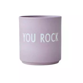 Design Letters Кружка "You Rock " 0,25 л Light Lavender Favourite Design Letters