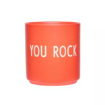 Design Letters Кружка "You Rock" 0,25 л Orange Favourite Design Letters
