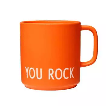 Design Letters Кружка "You Rock" 0,25 л Orange Favourite Design Letters
