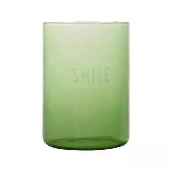 Design Letters Стакан "Smile" 0,35 л Green Favourite Design Letters
