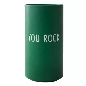 Design Letters Ваза "You Rock" 11 см Grass Green Favourite Design Letters