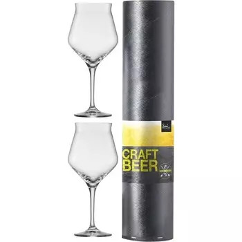 Eisch Набор бокалов для крафтового пива Tulip в подарочной тубе 435 мл, 2 предмета Craft Beer Experts Eisch