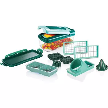 Genius Набор овощерезок с контейнером 12 предметов Genius