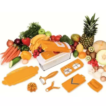 Genius Универсальная овощерезка с контейнером 13 предметов Genius