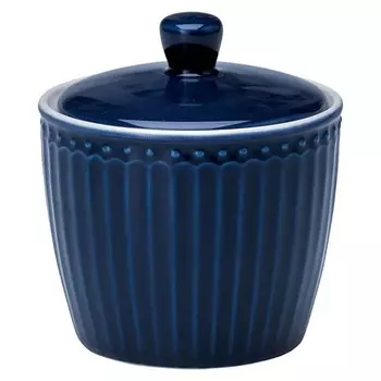 GreenGate Сахарница 10 см, темно-синяя Alice GreenGate