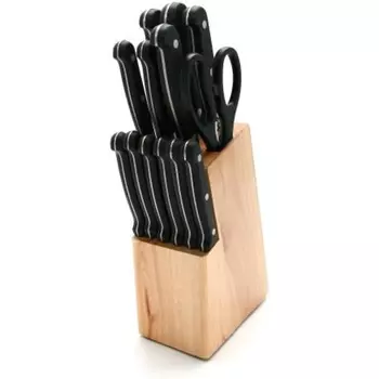 GRWE Набор ножей с деревянной подставкой 14 предметов GRWE
