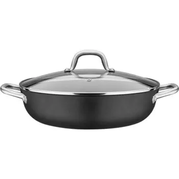 GSW Сковорода сервировочная чугунная с крышкой 30 см GSW