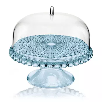 Guzzini Тортовница 30х27х30 см голубая Tiffany S Guzzini