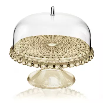 Guzzini Тортовница 30х27х30 см песочная Tiffany S Guzzini