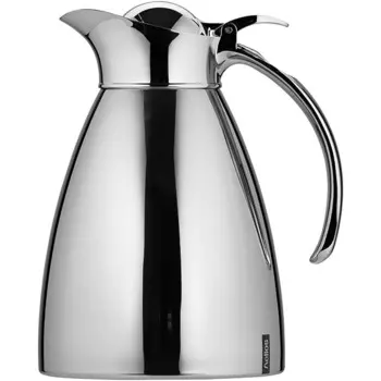 Helios Термос-кофейник Helios Brilliant из нержавеющей стали, 1 л, полированный