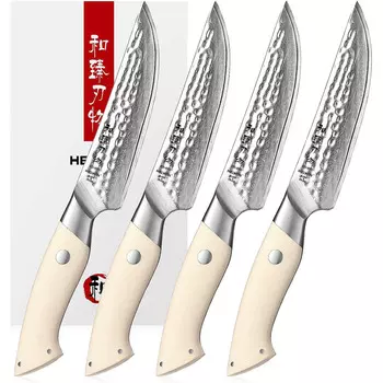 HEZHEN Набор ножей для стейка 4 предмета HEZHEN