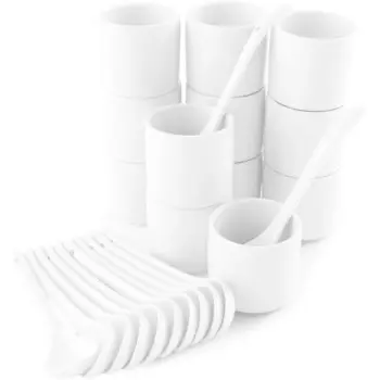 Holst Porzellan Набор подставок для яиц с ложками 24 предмета Holst Porzellan