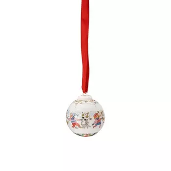 Hutschenreuther Елочное украшение шар "Дети танцуют" 5 см Christmas Collectors Edition Hutschenreuther
