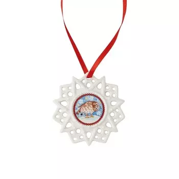 Hutschenreuther Елочное украшение звезда 7,8 см Christmas Collectors Hutschenreuther