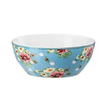 Hutschenreuther Пиала «Цветы» бирюза 0,5 л Springtime Hutschenreuther