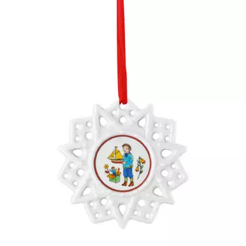 Hutschenreuther Подвеска рождественская “Звезда” 7,50 см Hutschenreuther