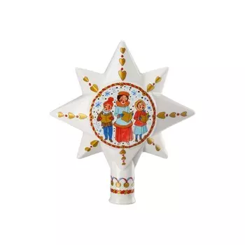 Hutschenreuther Верхушка на елку "Рождественские мелодии" 16,8 см Christmas Collectors Edition Hutschenreuther