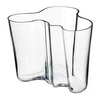 Iittala Ваза 16х19х20 см прозрачная Aalto Iittala