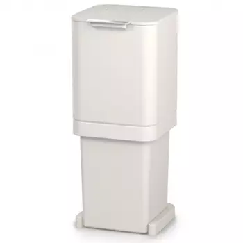 Joseph Joseph Контейнер для мусора с двумя баками 40 л, белый Totem Pop Joseph Joseph