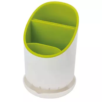 Joseph Joseph Органайзер для столовых приборов со сливом бело-зеленый Dock Joseph Joseph