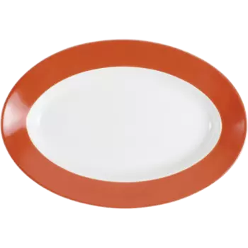 Kahla Блюдо овальное 32 см, красно-оранжевое Pronto Colore Kahla