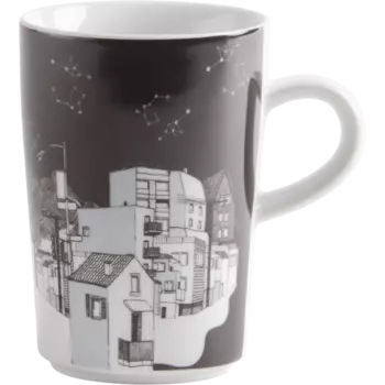 Kahla Чашка для макиато 0,35 л Five Senses City Life black/white Kahla