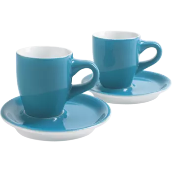 Kahla Кофейная пара для эспрессо 0,05 л набор на 2 персоны Caf Sommelier Petrol Kahla