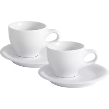 Kahla Кофейная пара для капучино 0,18 л набор на 2 персоны Caf Sommelier White Kahla