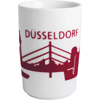 Kahla Кружка 0,35 л Touch! Skyline Dusseldorf red Kahla