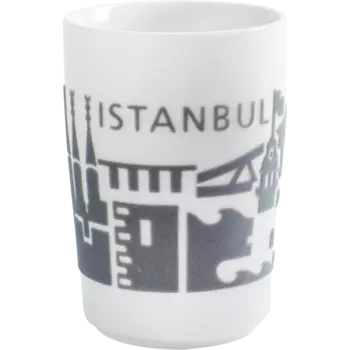 Kahla Кружка 0,35 л Touch! Skyline Istanbul grau Kahla