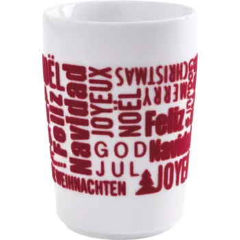 Kahla Кружка 0,35 л Touch! X-Mas Greetings red Kahla