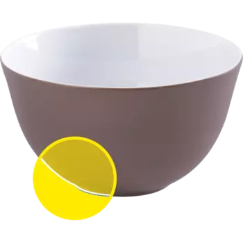 Kahla Пиала / чаша для салата с крышкой 19 см, серая Magic Grip Kitchen Kahla