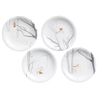 Kahla Тарелка для десерта набор 4 предмета Update Winter's Tale Kahla