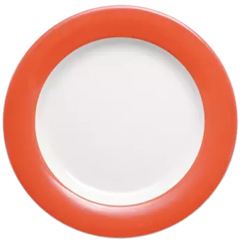 Kahla Тарелка для завтрака / обеда 23 см, красно-оранжевая Pronto Colore Kahla