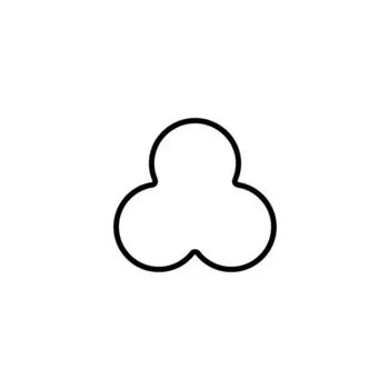 Kaiser Формочка для печенья "Лист клевера" металлическая 4 см Kaiser